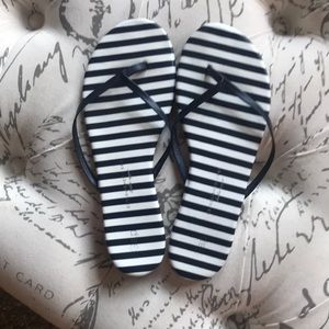 Beautiful leather flip flops